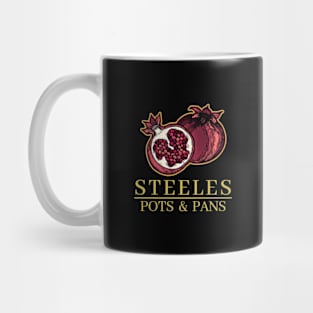 STEELES POTS AND PANS, POMEGRANATE Mug